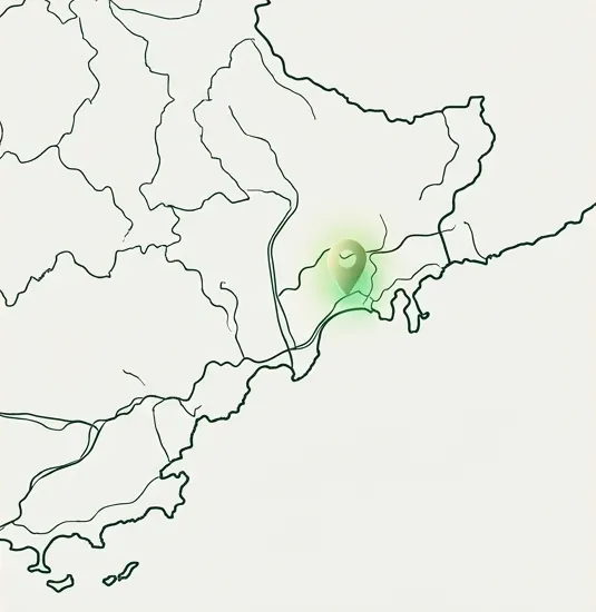 Carte des Alpes-Maritimes situant Nissa Distribution à Nice